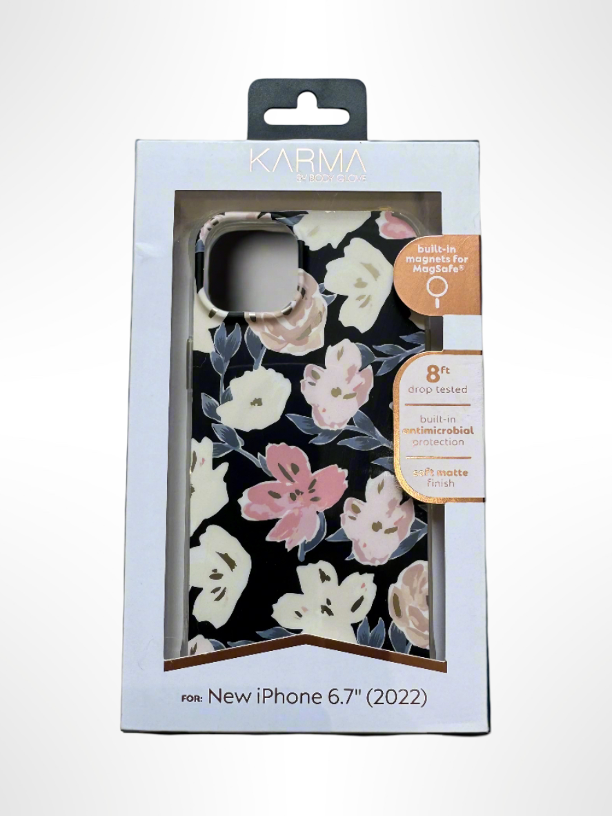 KARMA Floral iPhone 13 Pro Max Case (6.7") (2022)