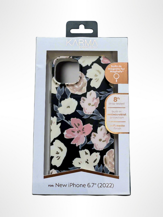 KARMA Floral iPhone 13 Pro Max Case (6.7") (2022)