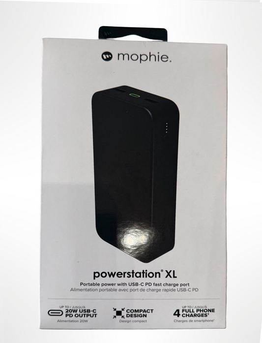 MOPHIE Powerstation XL 20W 20000mAh Portable Battery – Fast Charging Power Bank